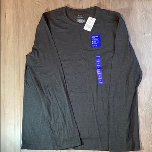 APT 9 long sleeve gray men’s shirt XL with tags